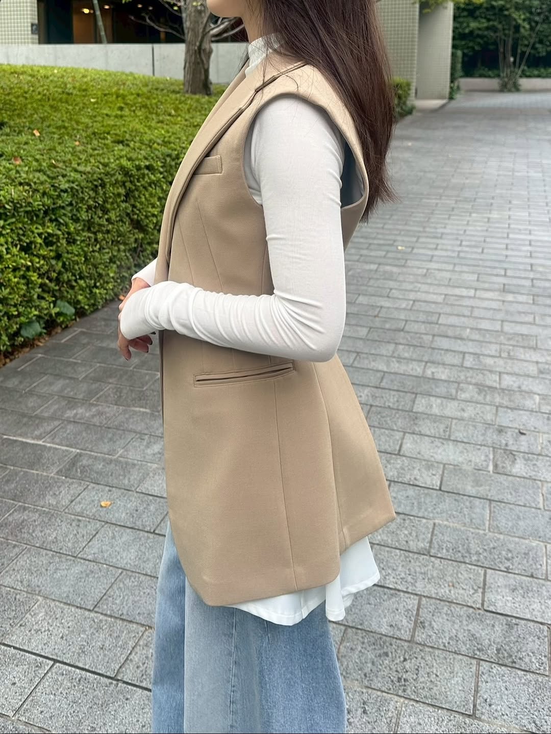 モデル身長：162㎝ / サイズ：0