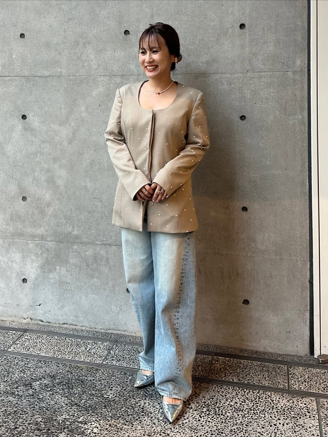 モデル身長：156㎝ / サイズ：0