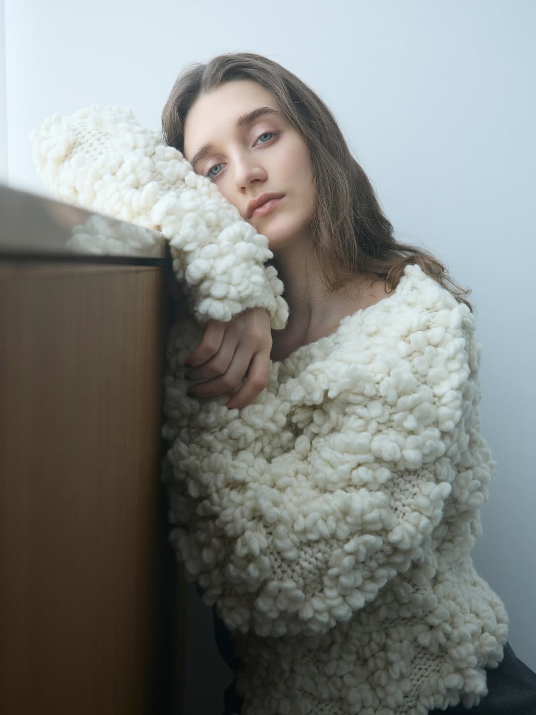 マシュマロニットカーディガン Teddy