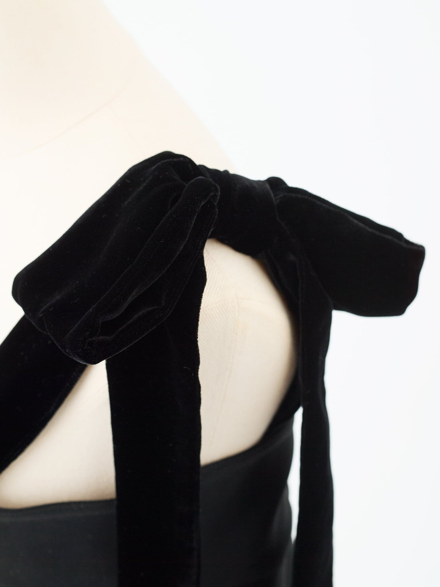 リボンショルダーオールインワン Stelle