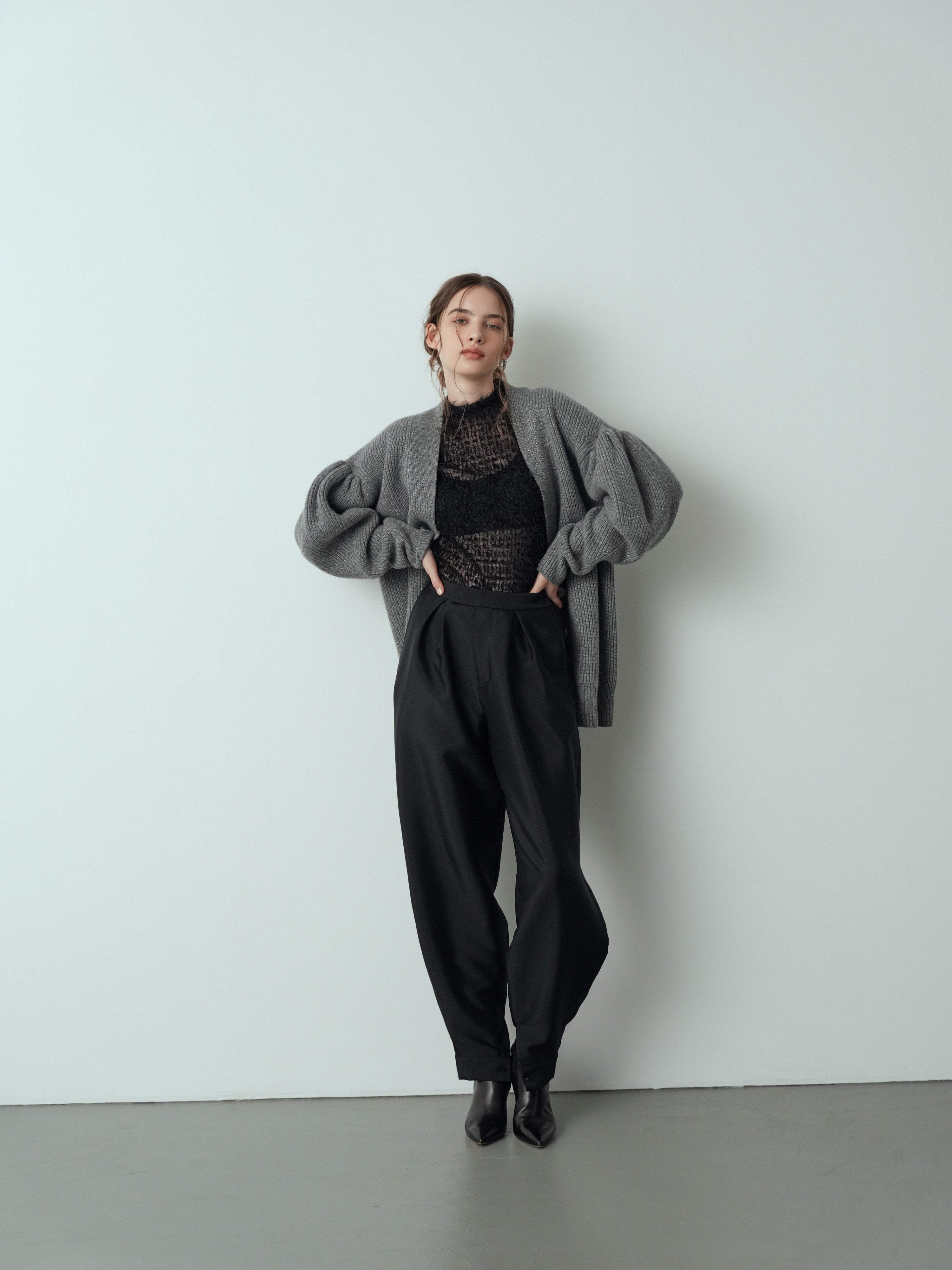 ラメロングカーディガン Melanie