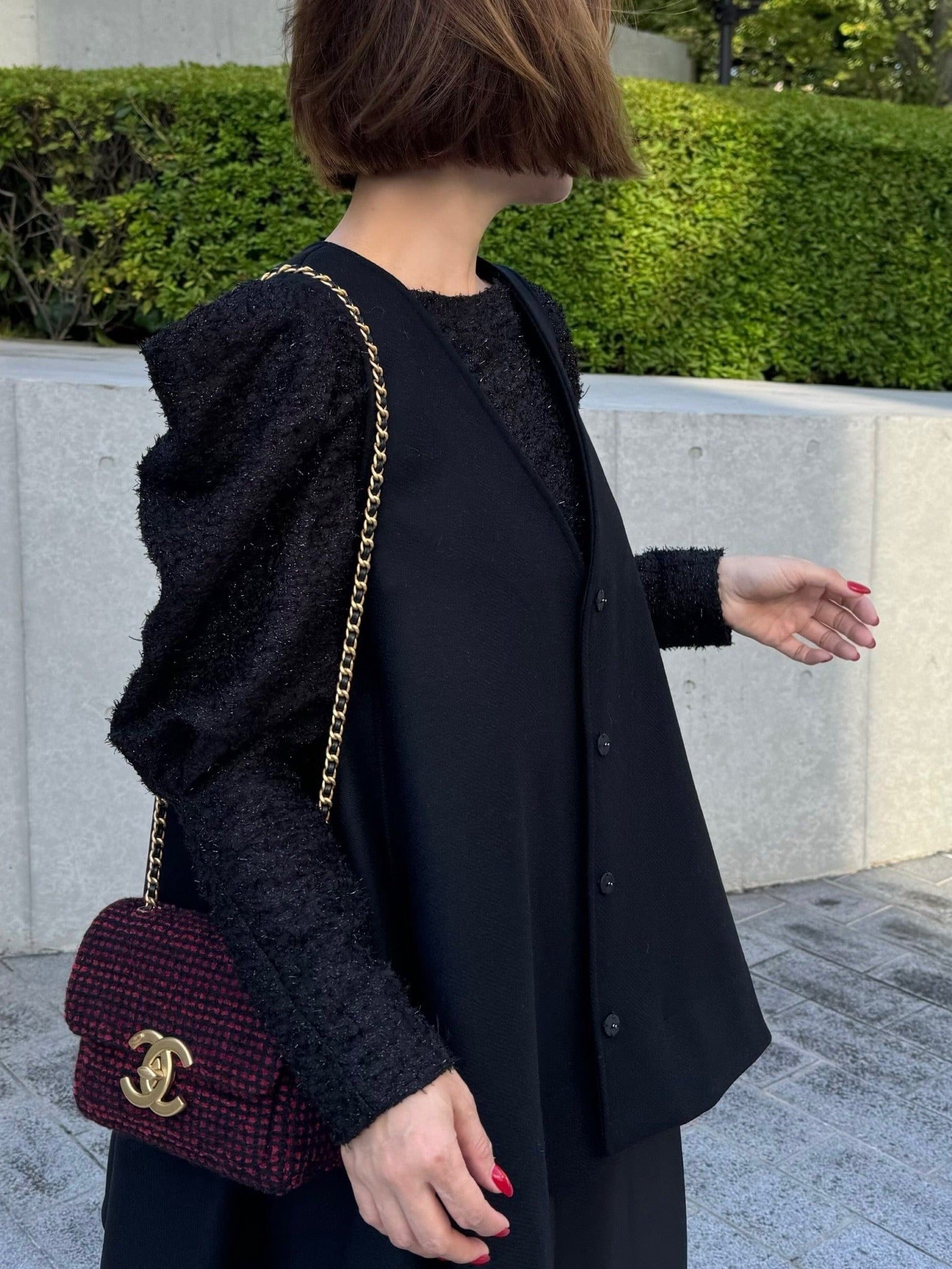 とんがらないラメトップス Evelyne