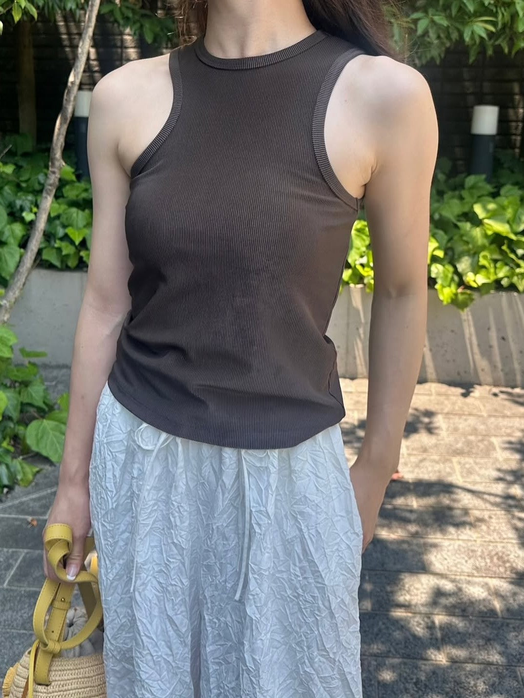 Asymmetrical tank top Marcel