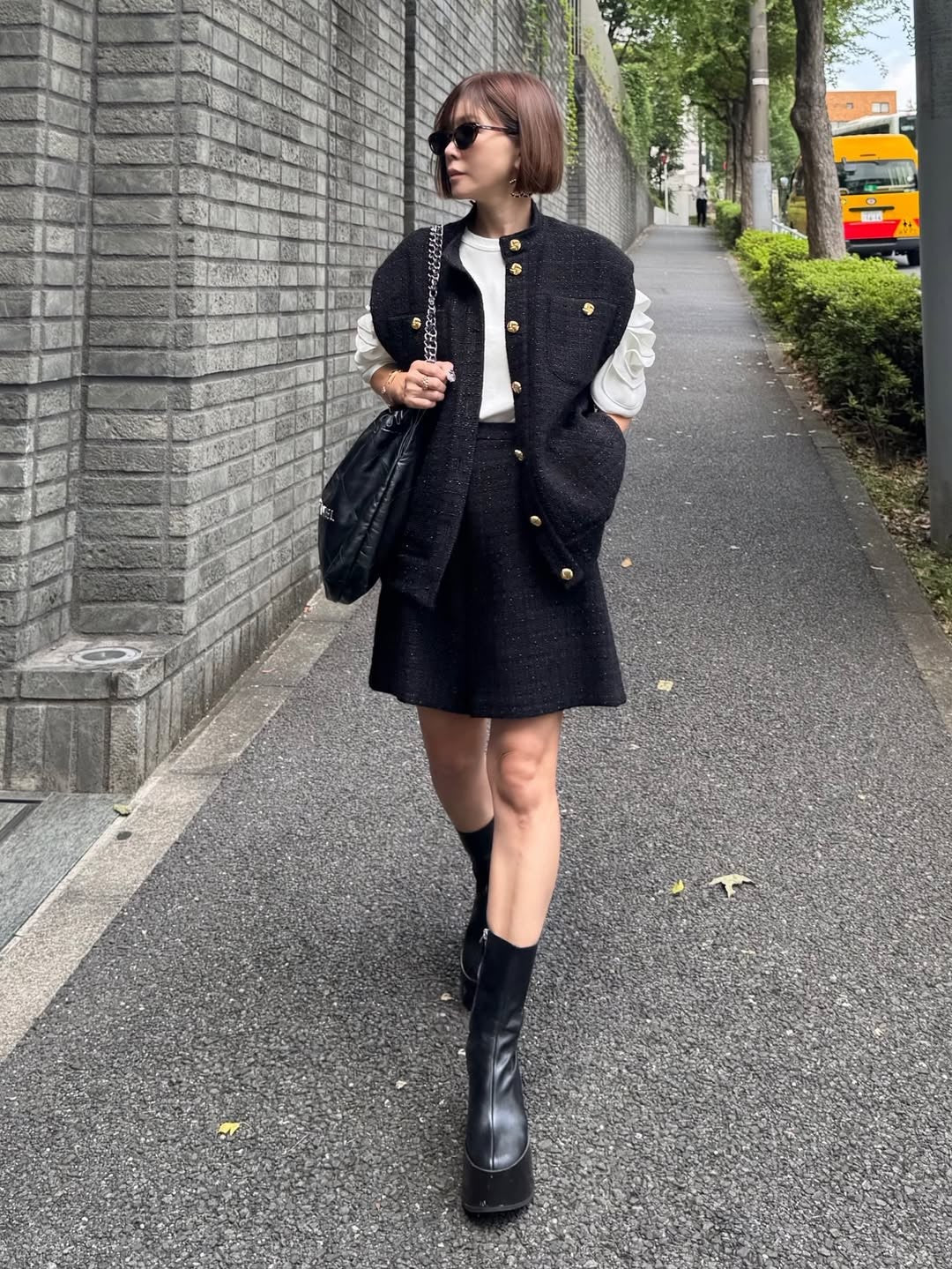 ツイードジレ Abel