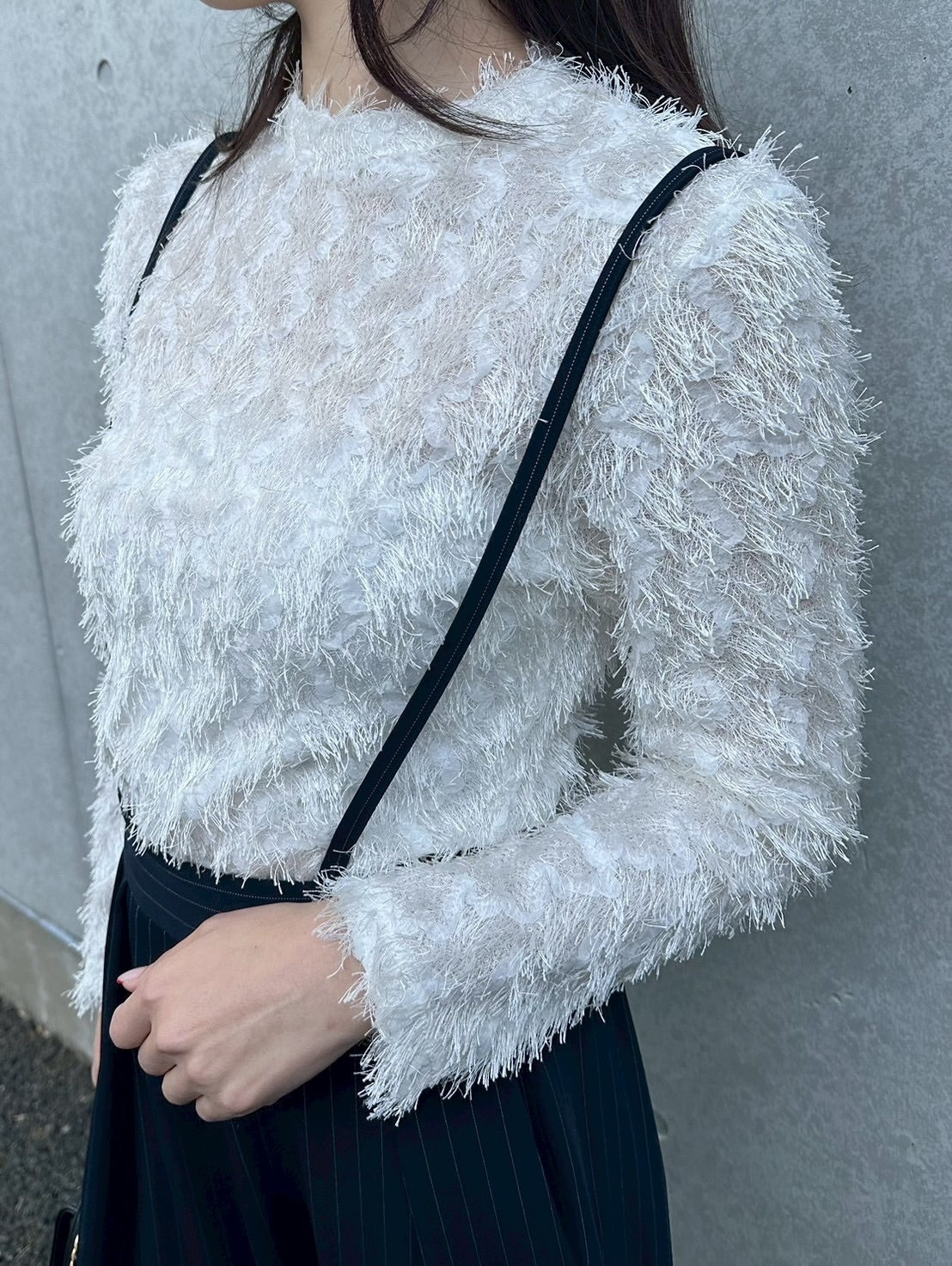 モデル身長：161㎝ / サイズ：0