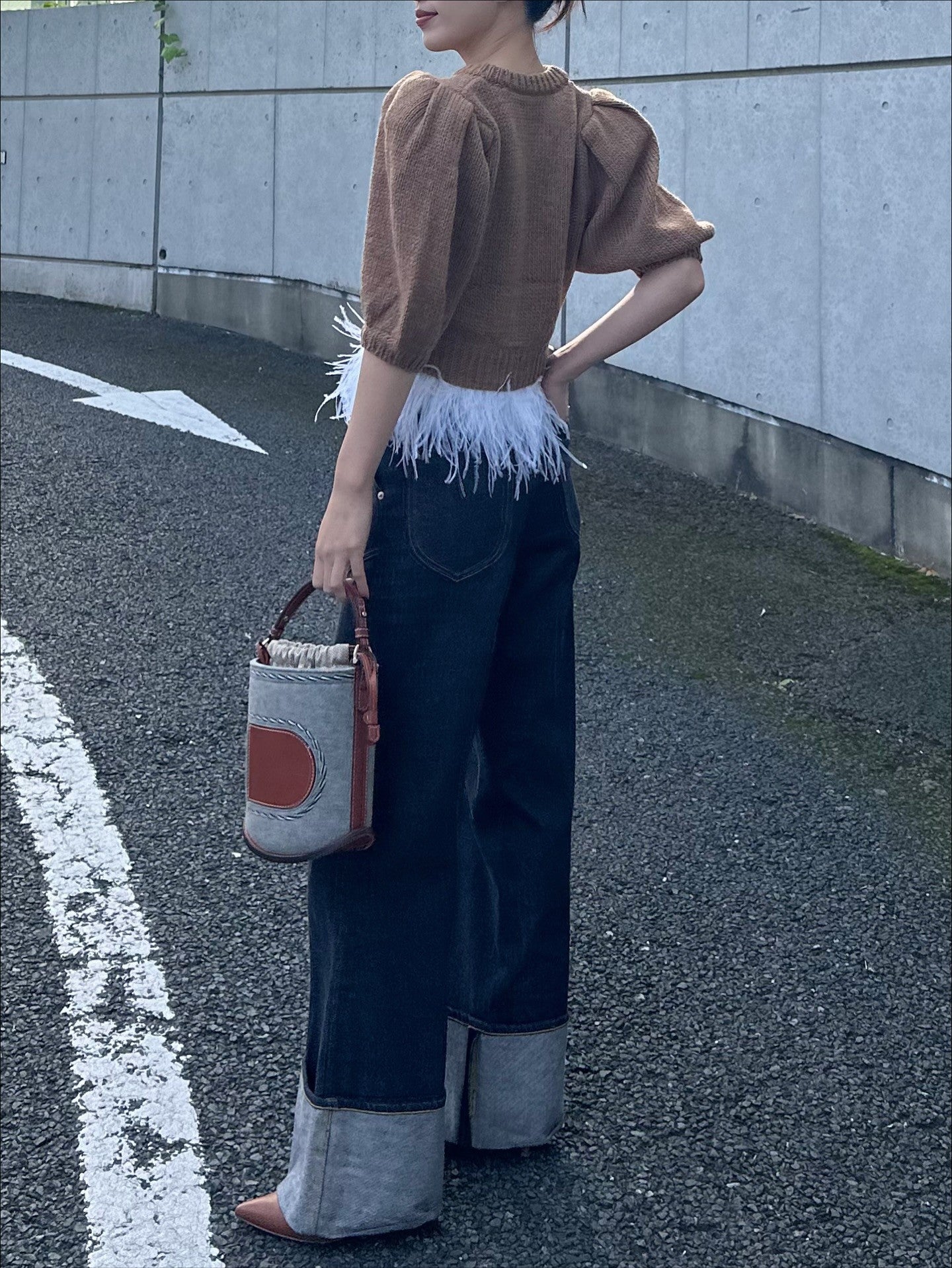 モデル身長：162㎝ / サイズ：0