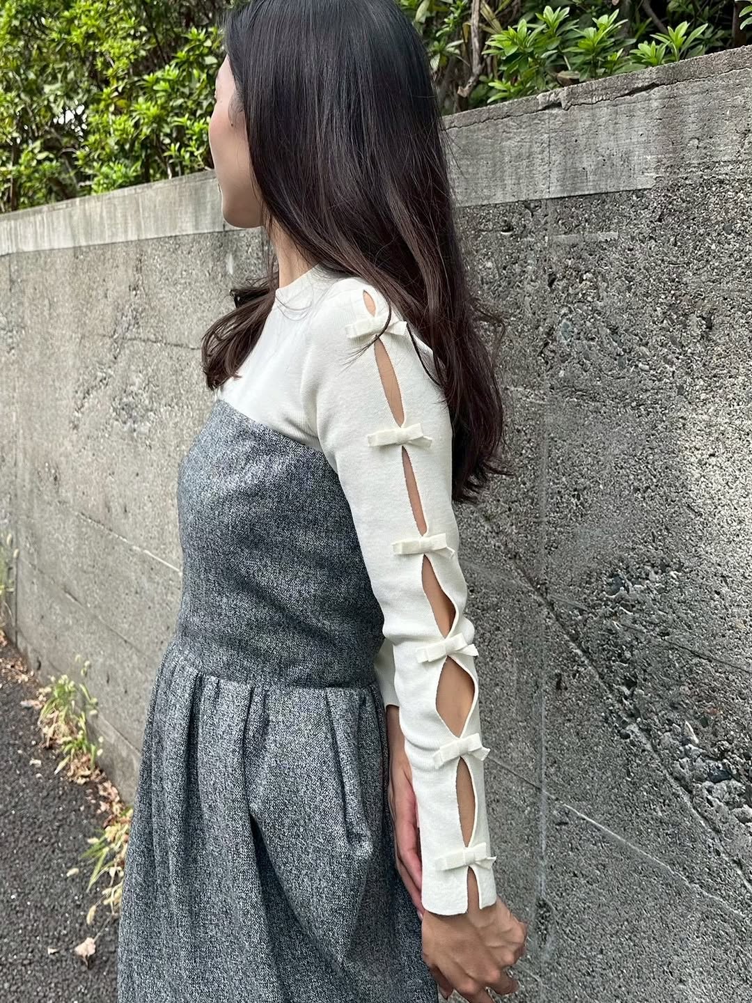 モデル身長：162㎝ / サイズ：0