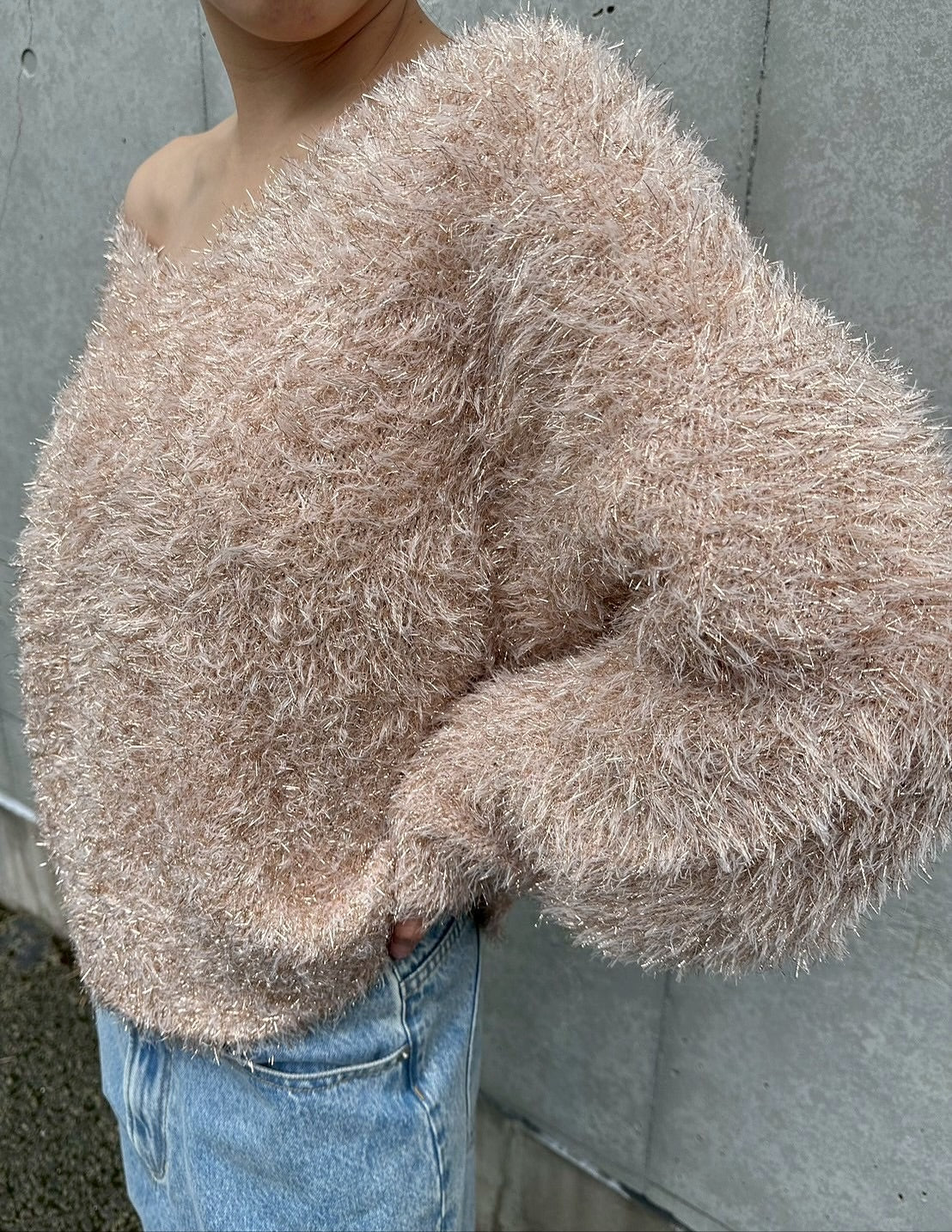 モデル身長：162㎝ / サイズ：FREE