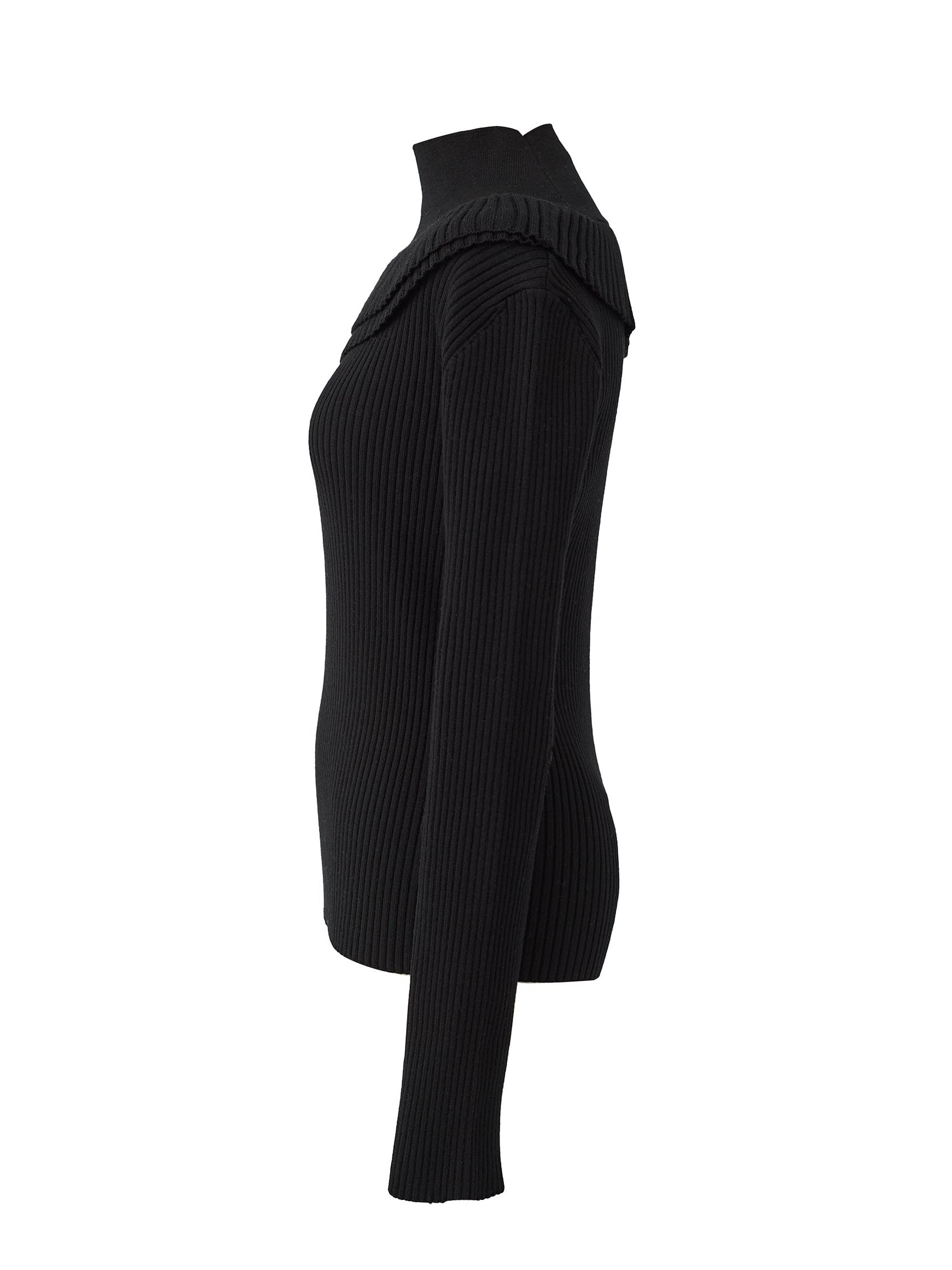 ネックフリルニット Olivier｜Cygne(シーニュ) 公式サイト