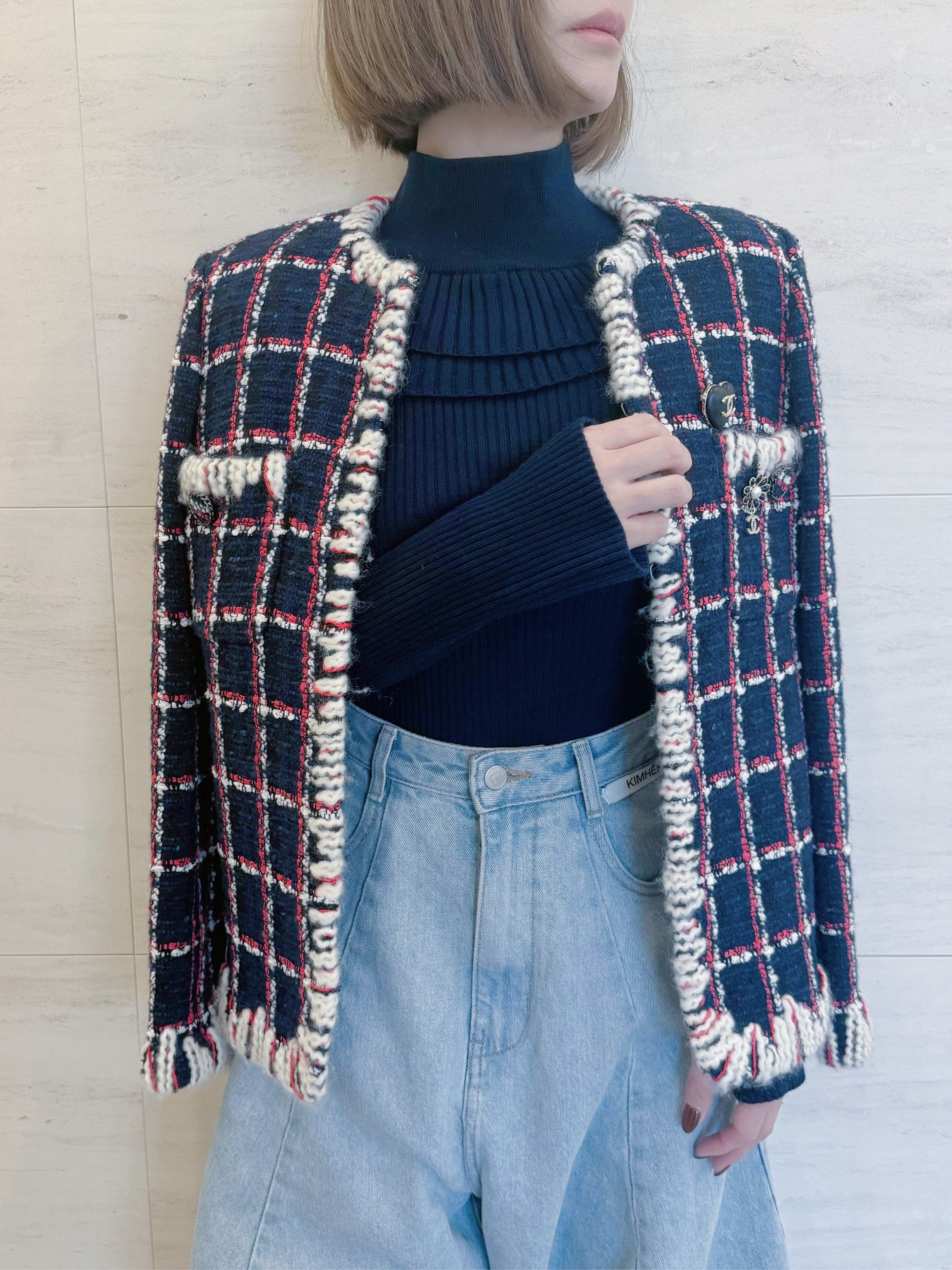 ネックフリルニット Olivier｜Cygne(シーニュ) 公式サイト