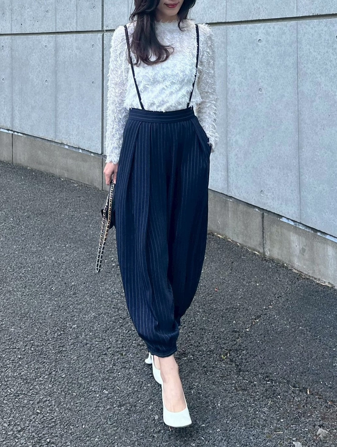 モデル身長：161㎝ / サイズ：0