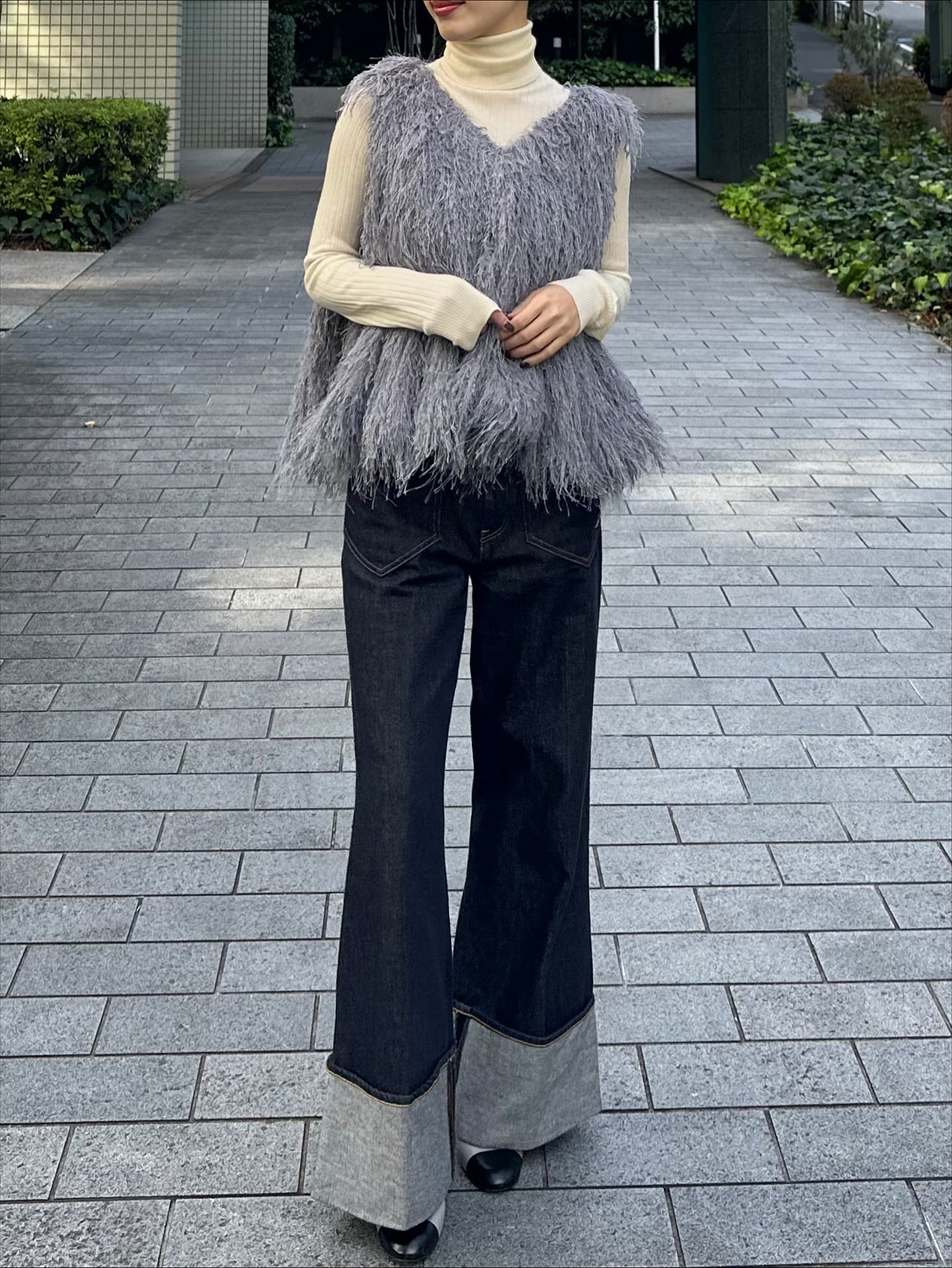 モデル身長：162㎝ / サイズ：0