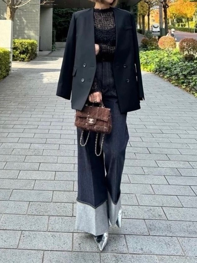 モデル身長：157.5㎝ / サイズ：0