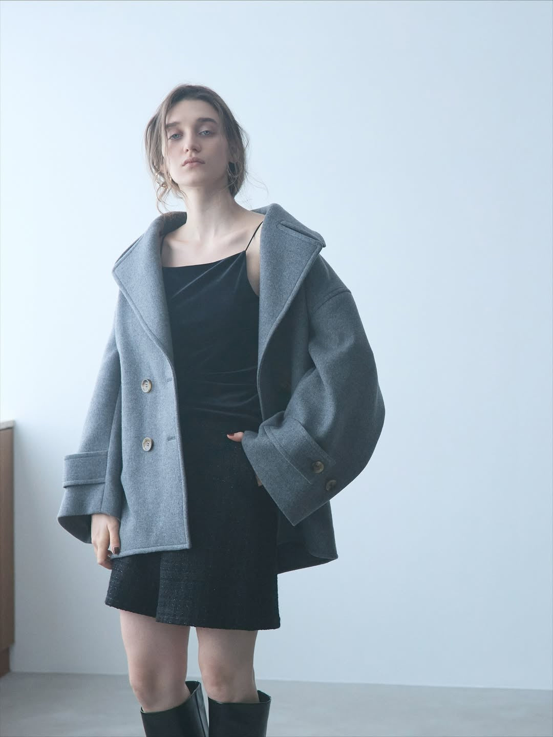 オーバーPコート Emii