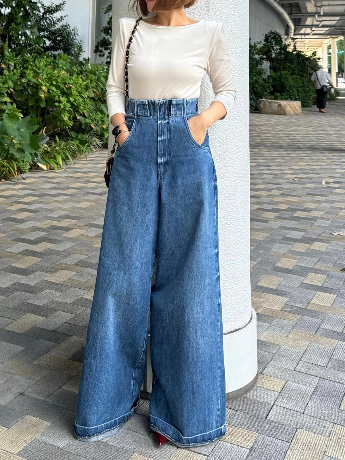モデル身長：157.5㎝ / サイズ：0
