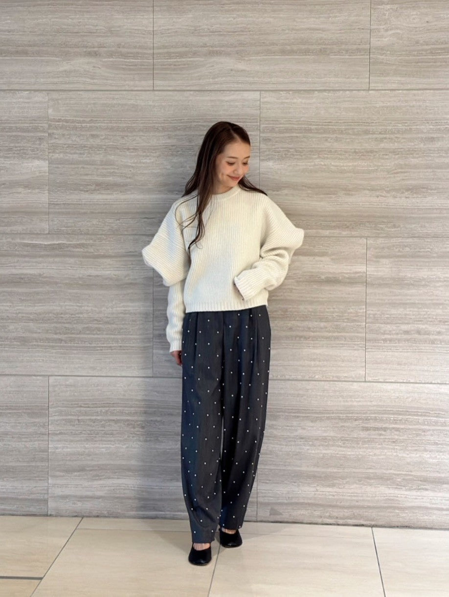 モデル身長：162㎝ / サイズ：FREE