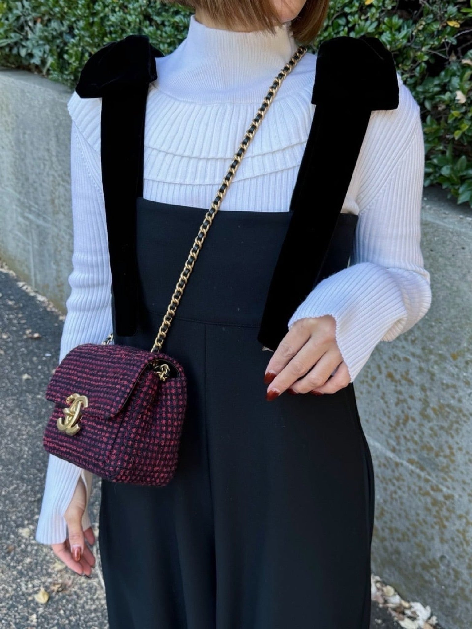 リボンショルダーオールインワン Stelle｜Cygne(シーニュ) 公式サイト