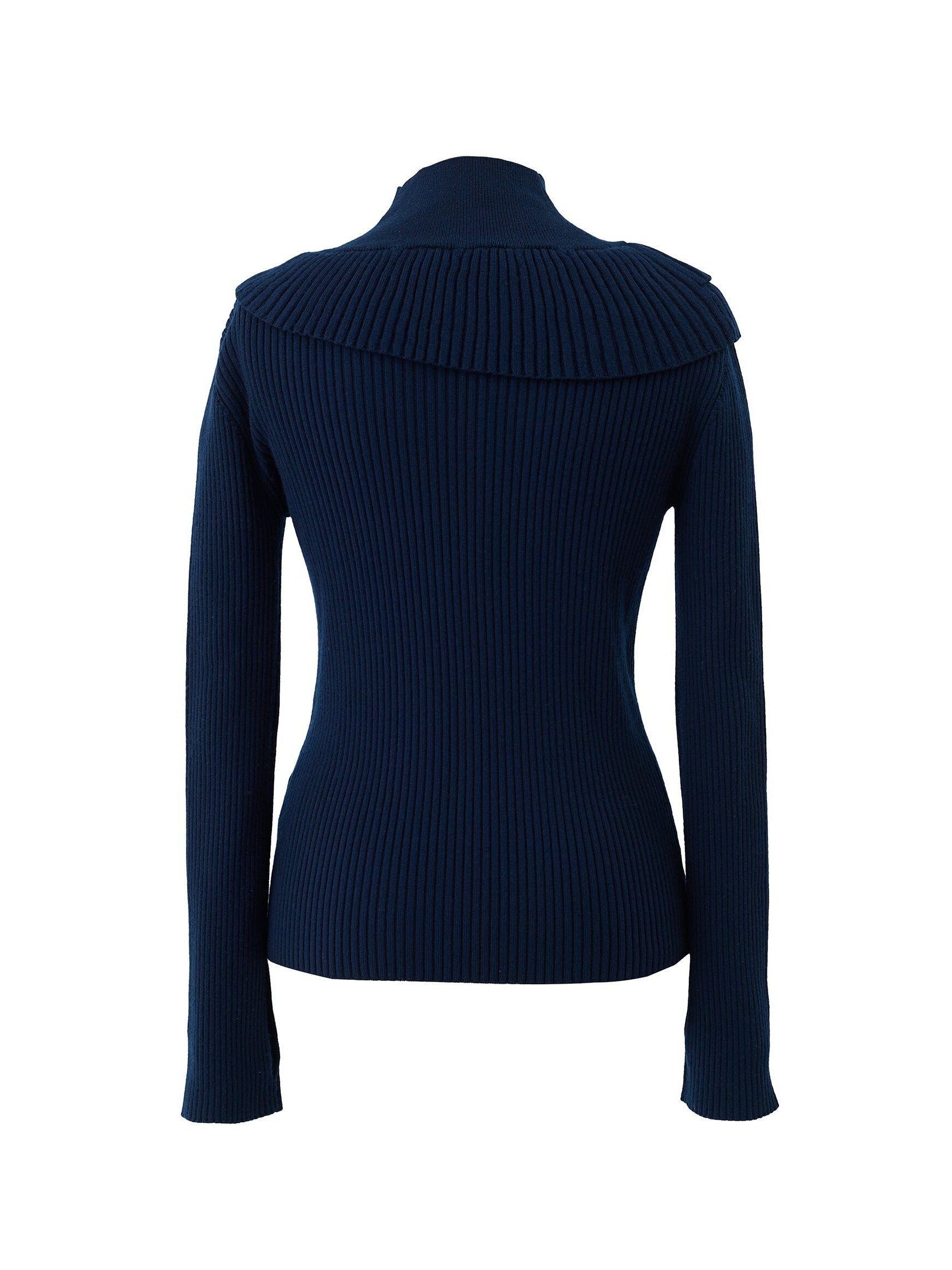 ネックフリルニット Olivier｜Cygne(シーニュ) 公式サイト