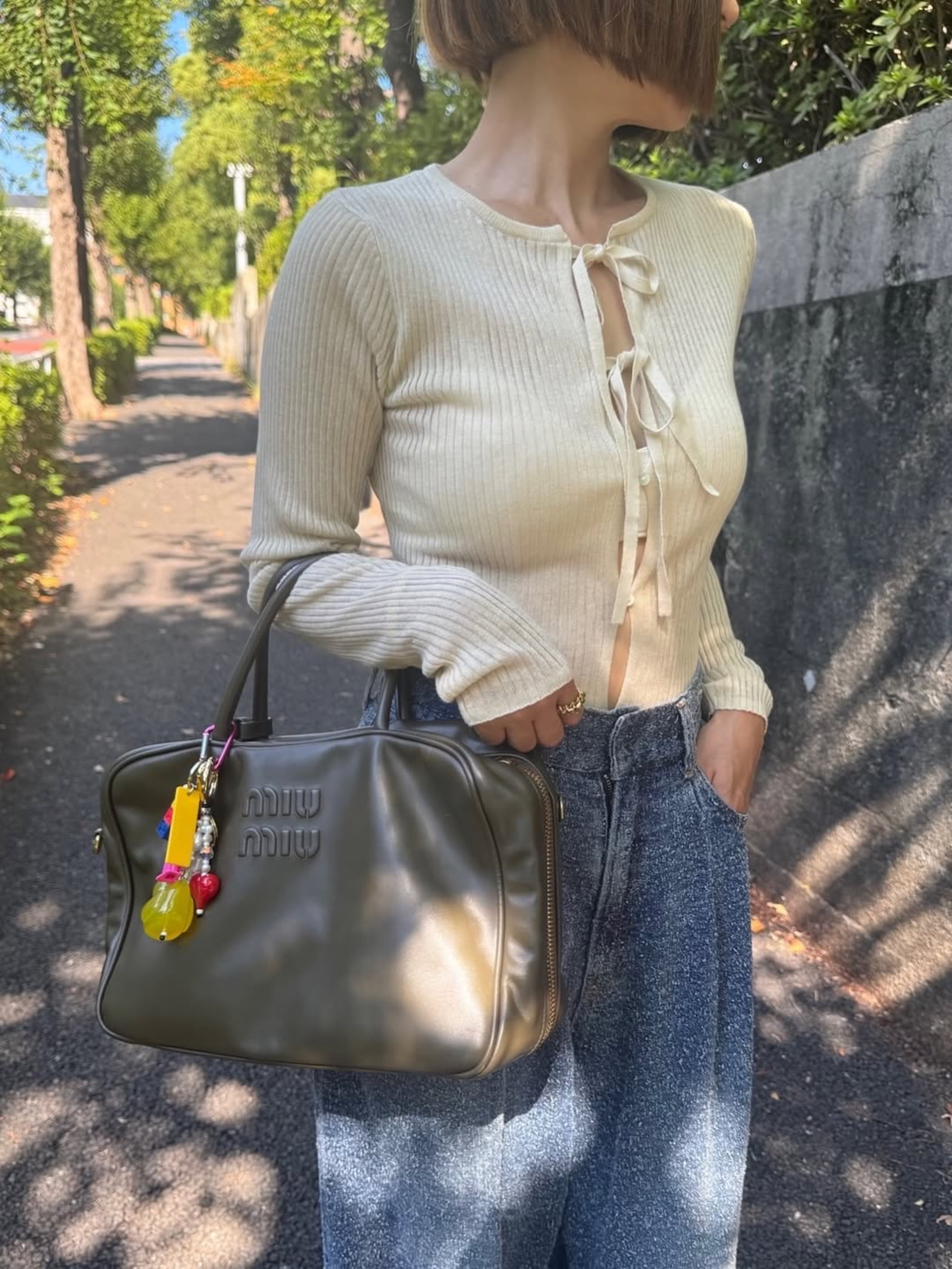 前開きリボンニット Moran｜Cygne(シーニュ) 公式サイト