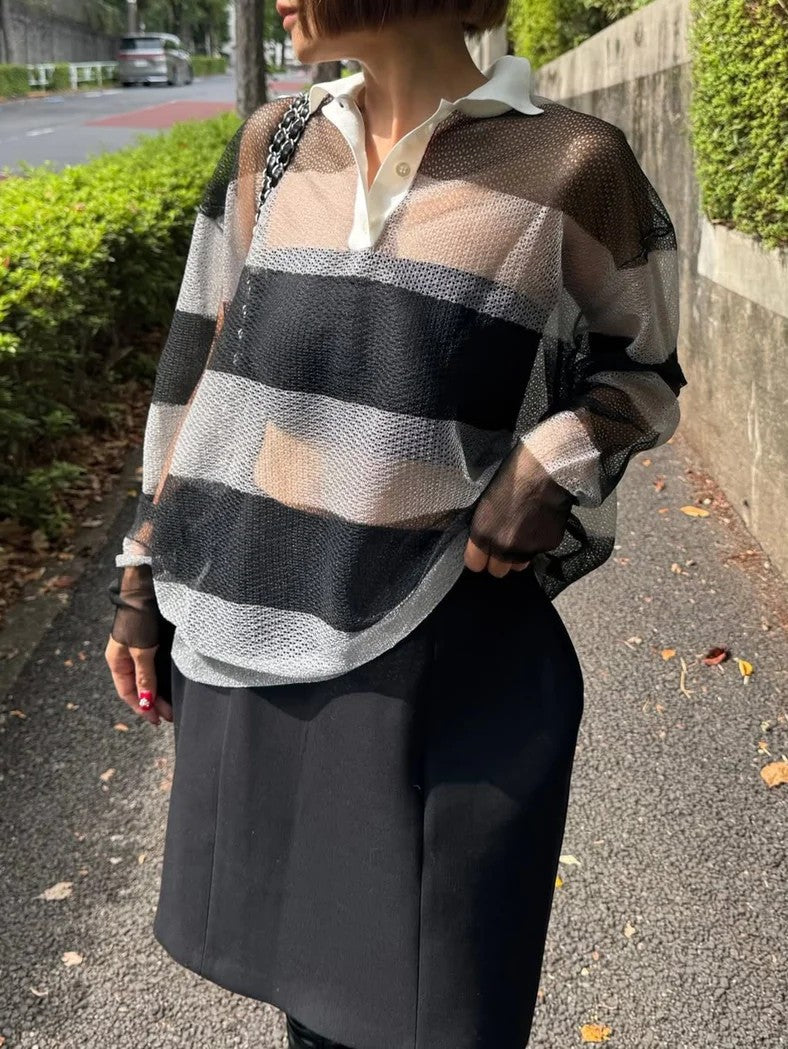 シースルーラガーシャツ Steeve｜Cygne(シーニュ) 公式サイト