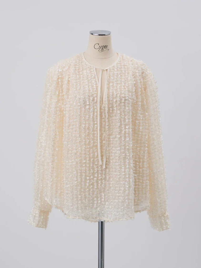 Scallop blouse Yoan