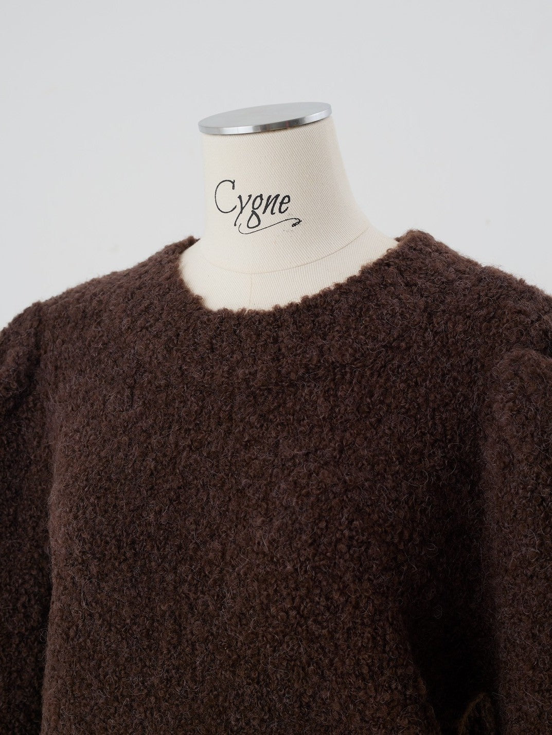 ボリュームスリーブニット - アルパカ grande