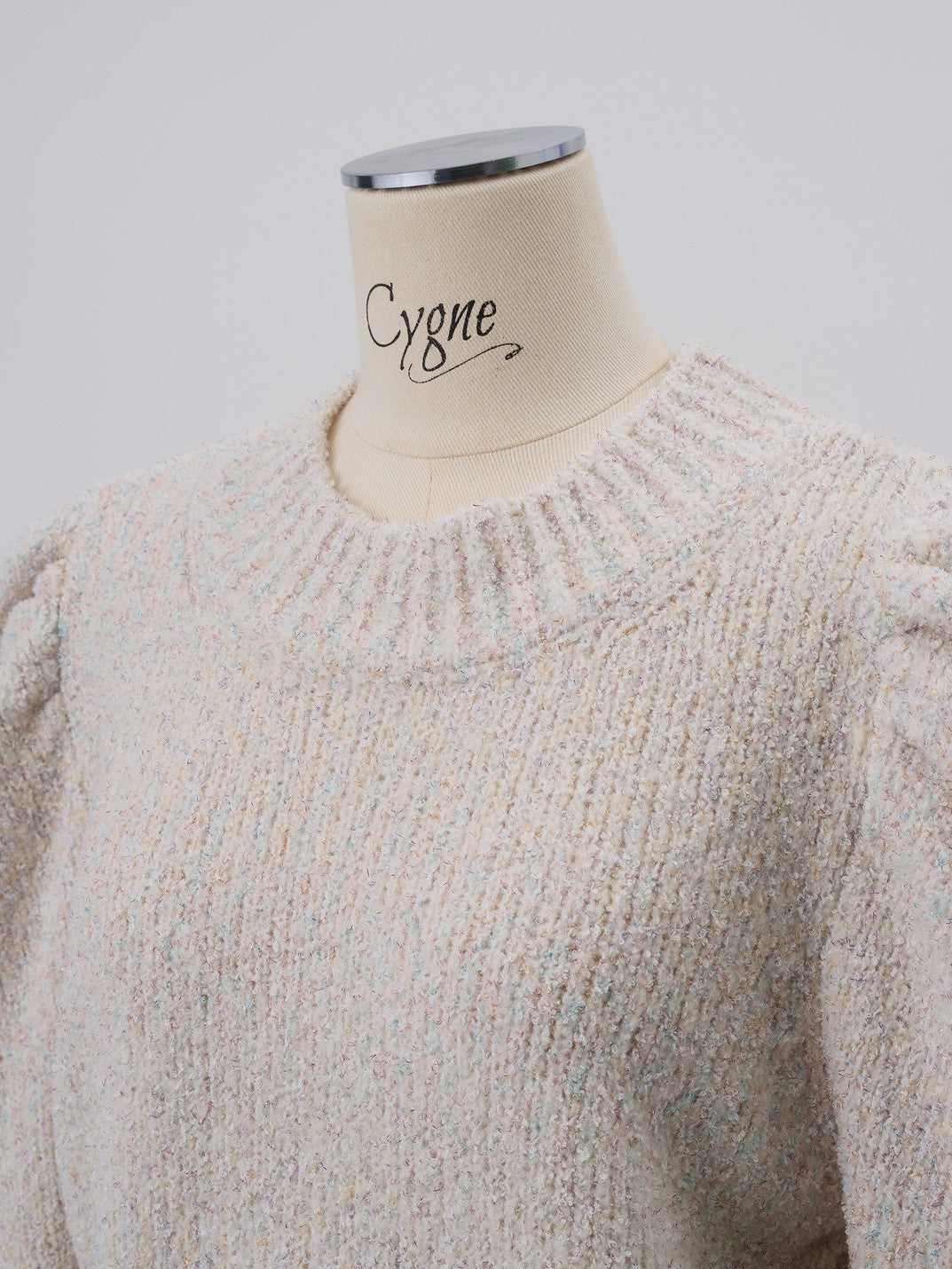 ボリュームスリーブニット‐ファンシー petite