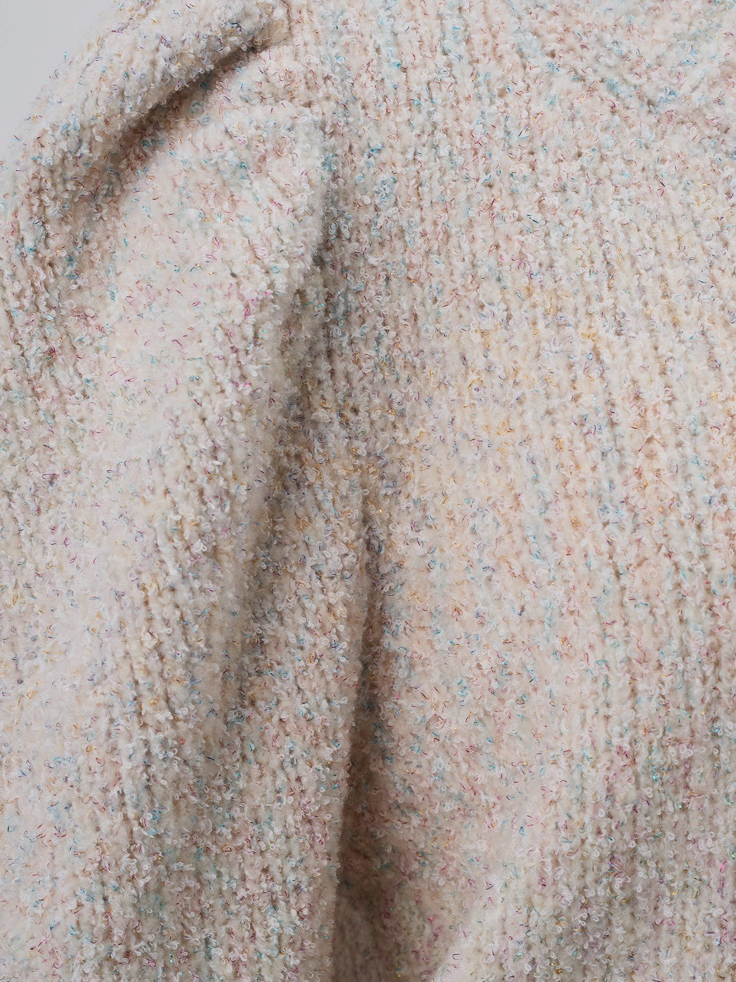 ボリュームスリーブニット‐ファンシー petite