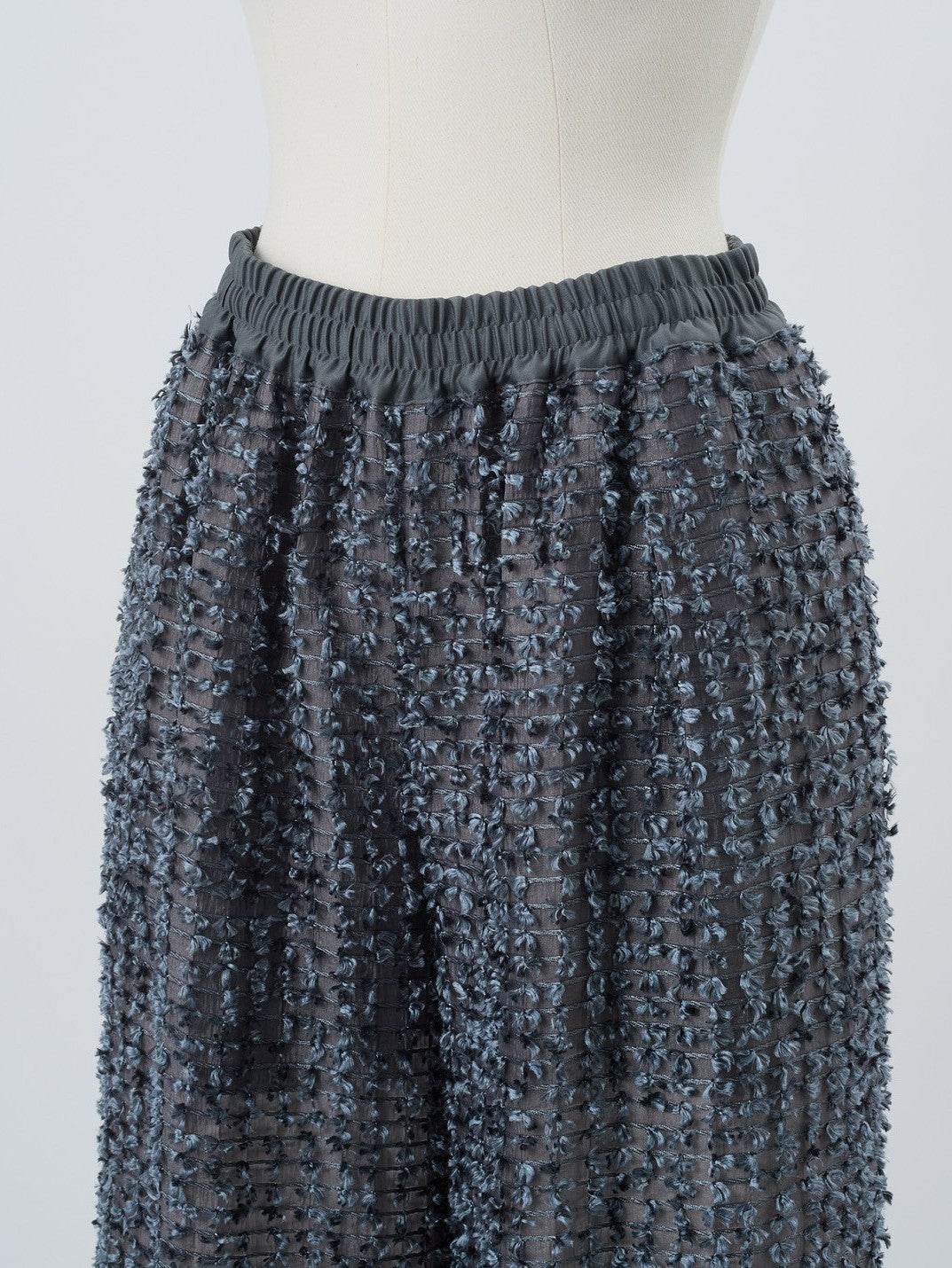 カットジャガードパンツ Brune