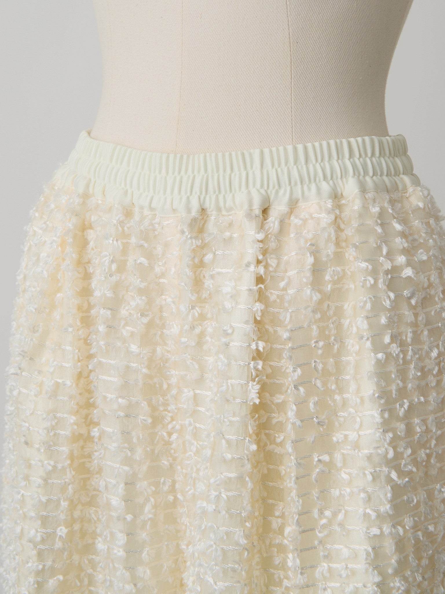 カットジャガードパンツ Brune