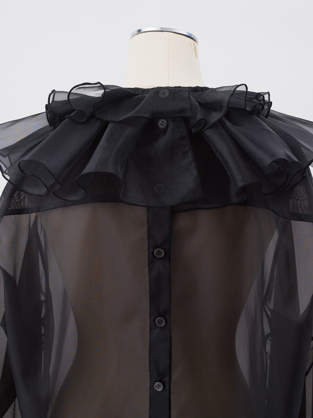 フリルオーガンジーブラウス Gwenn