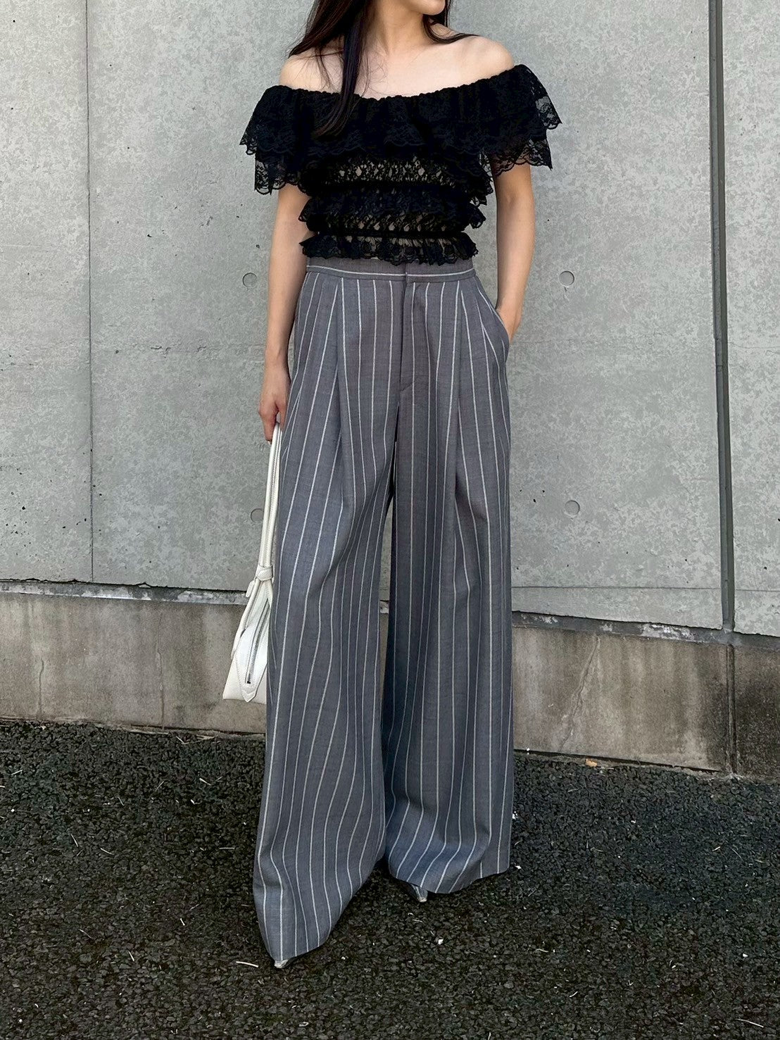 モデル身長：162㎝ / サイズ：0