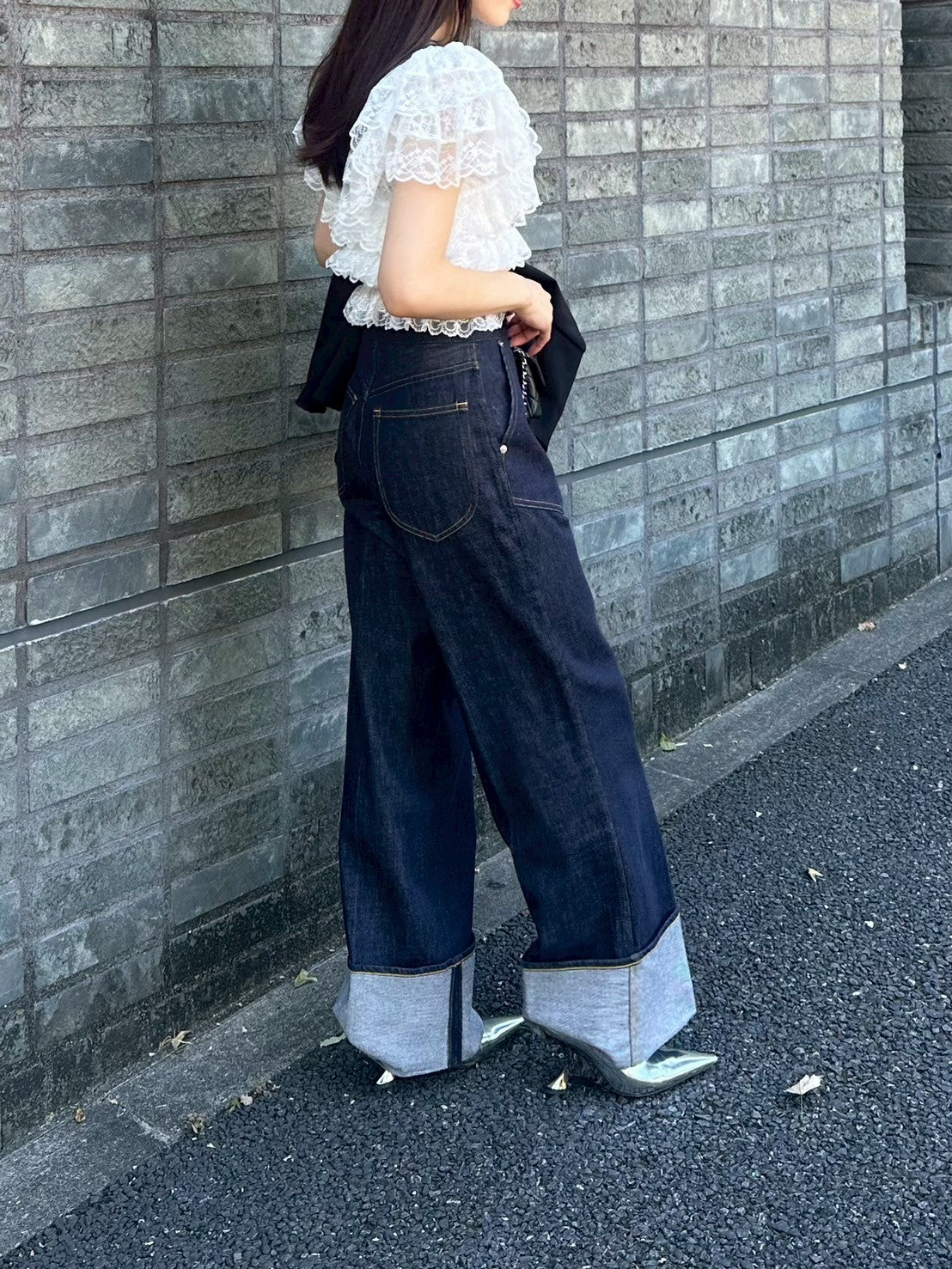 モデル身長：162㎝ / サイズ：0