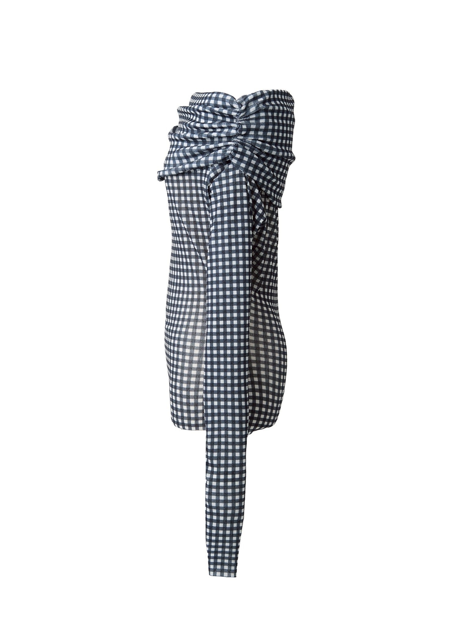 ギンガムオフショルトップス Namie