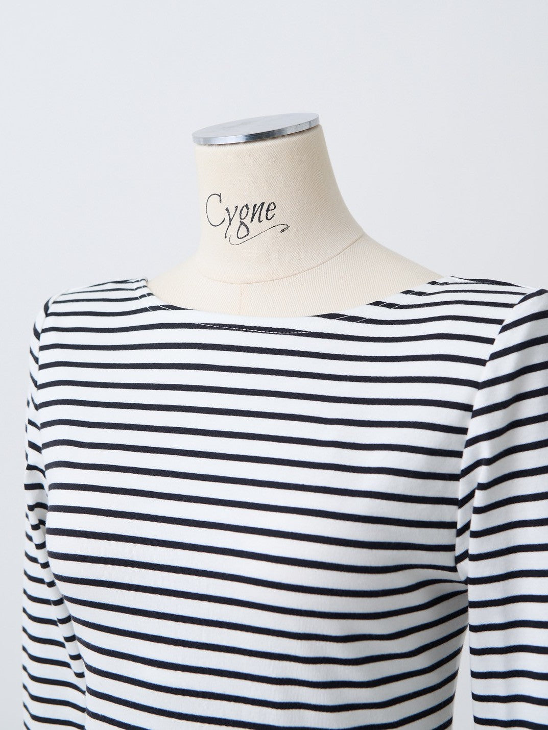 Back-open striped top by Renald