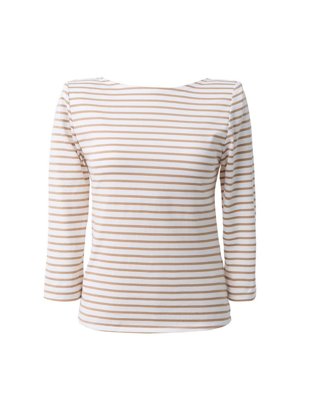 Back-open striped top by Renald