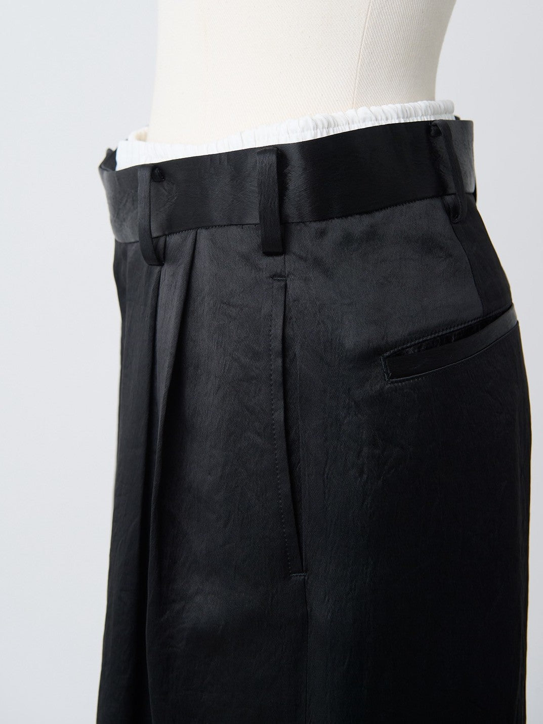 ボクサーレイヤードサテンパンツ Sandy