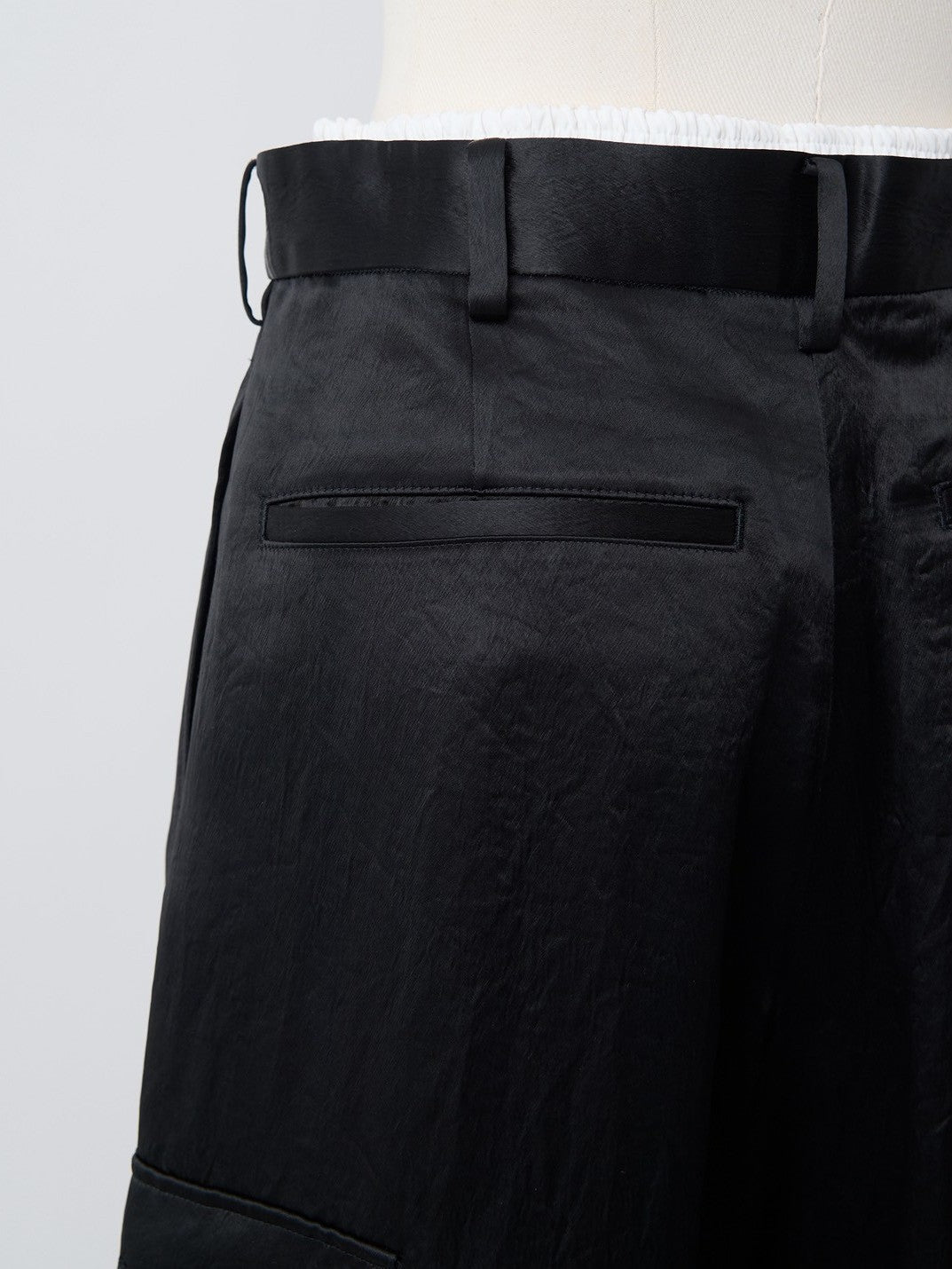 ボクサーレイヤードサテンパンツ Sandy