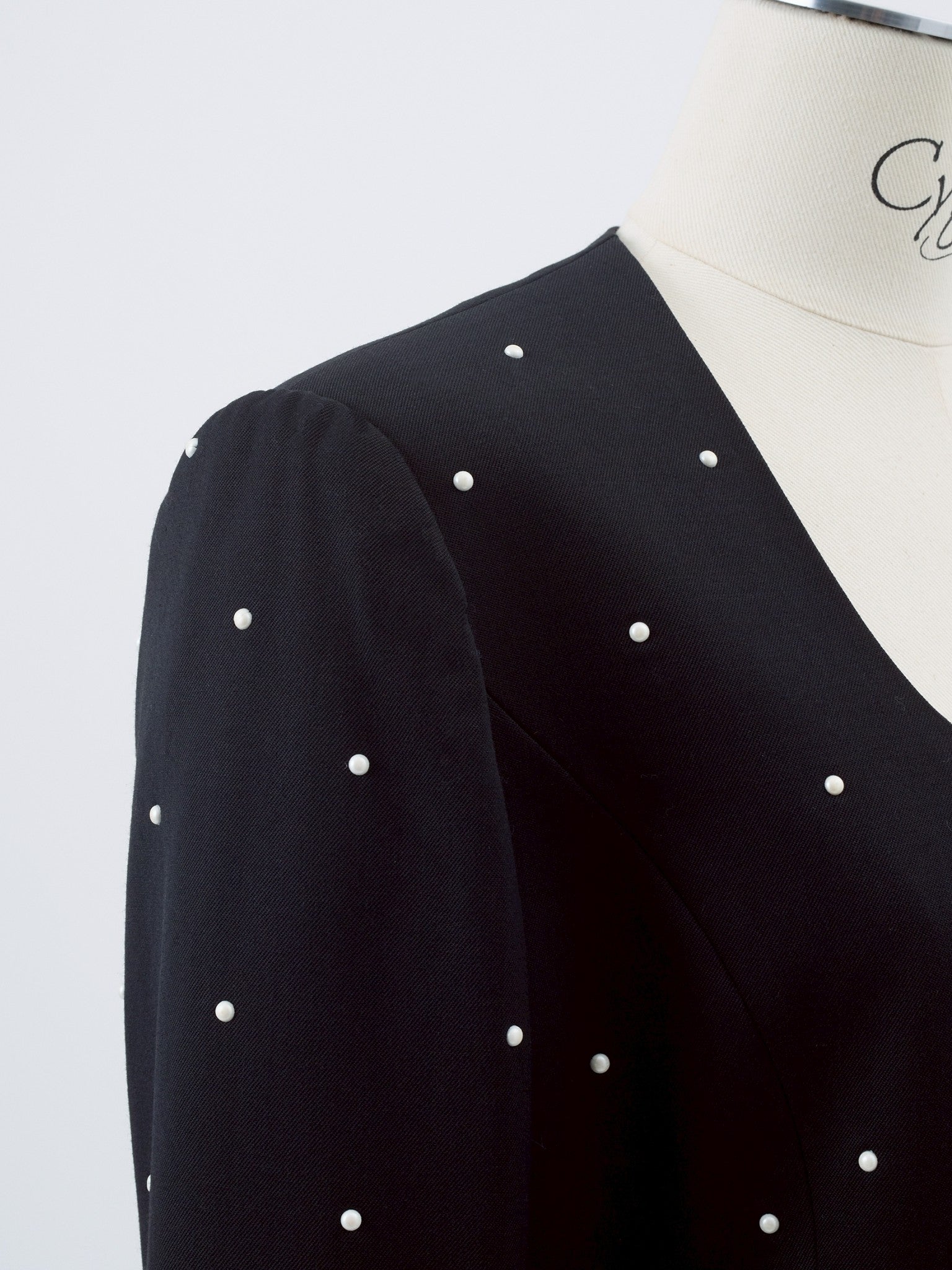 パールUネックジャケット Raoul