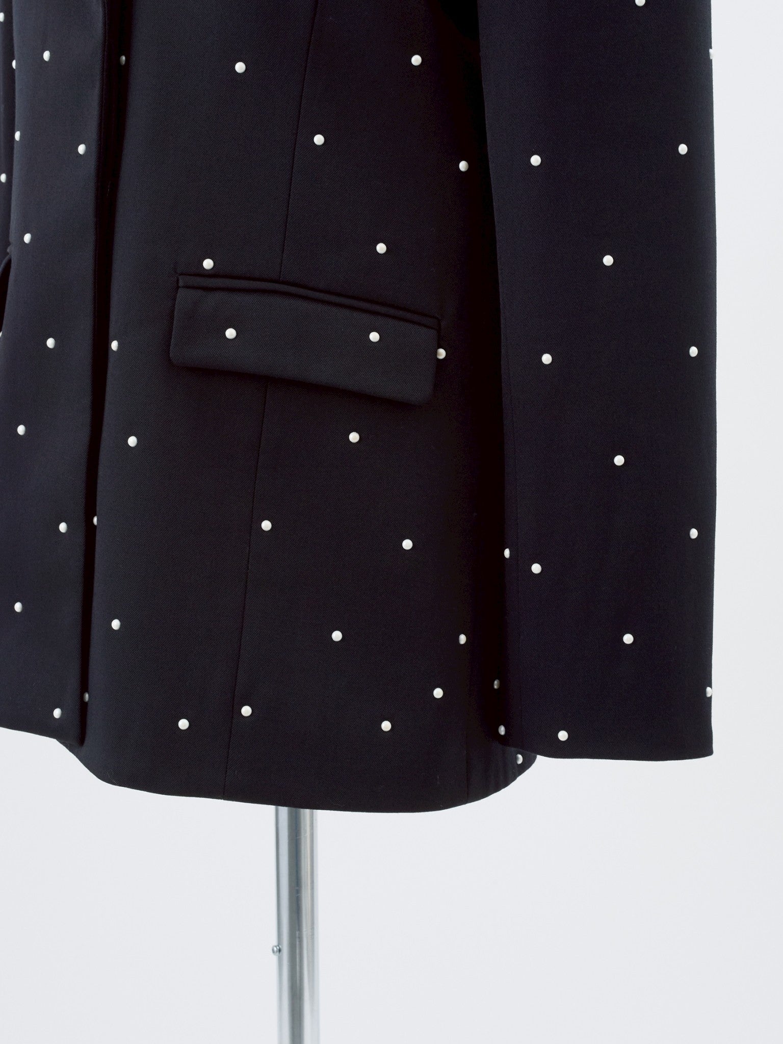 パールUネックジャケット Raoul