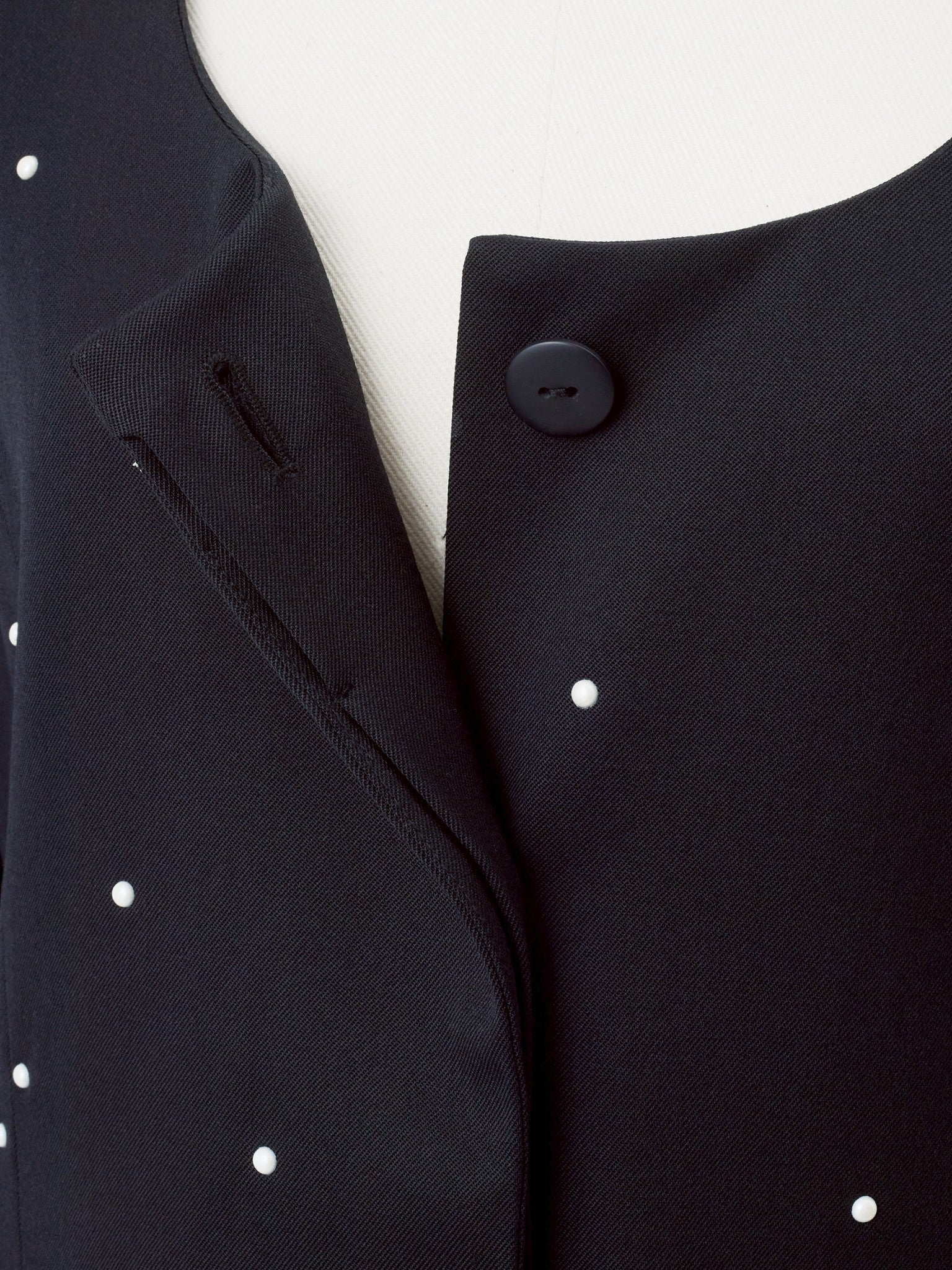 パールUネックジャケット Raoul