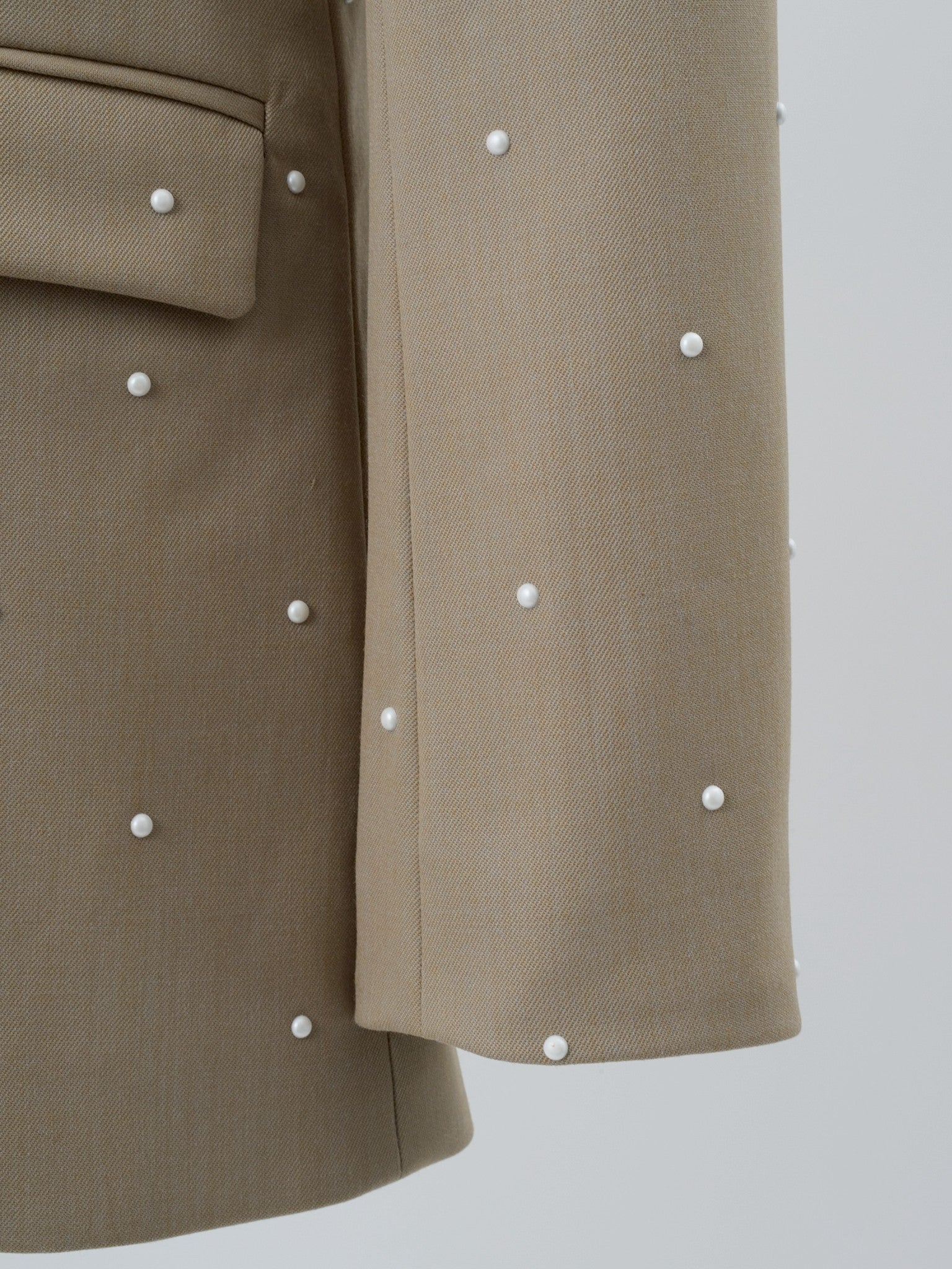 パールUネックジャケット Raoul