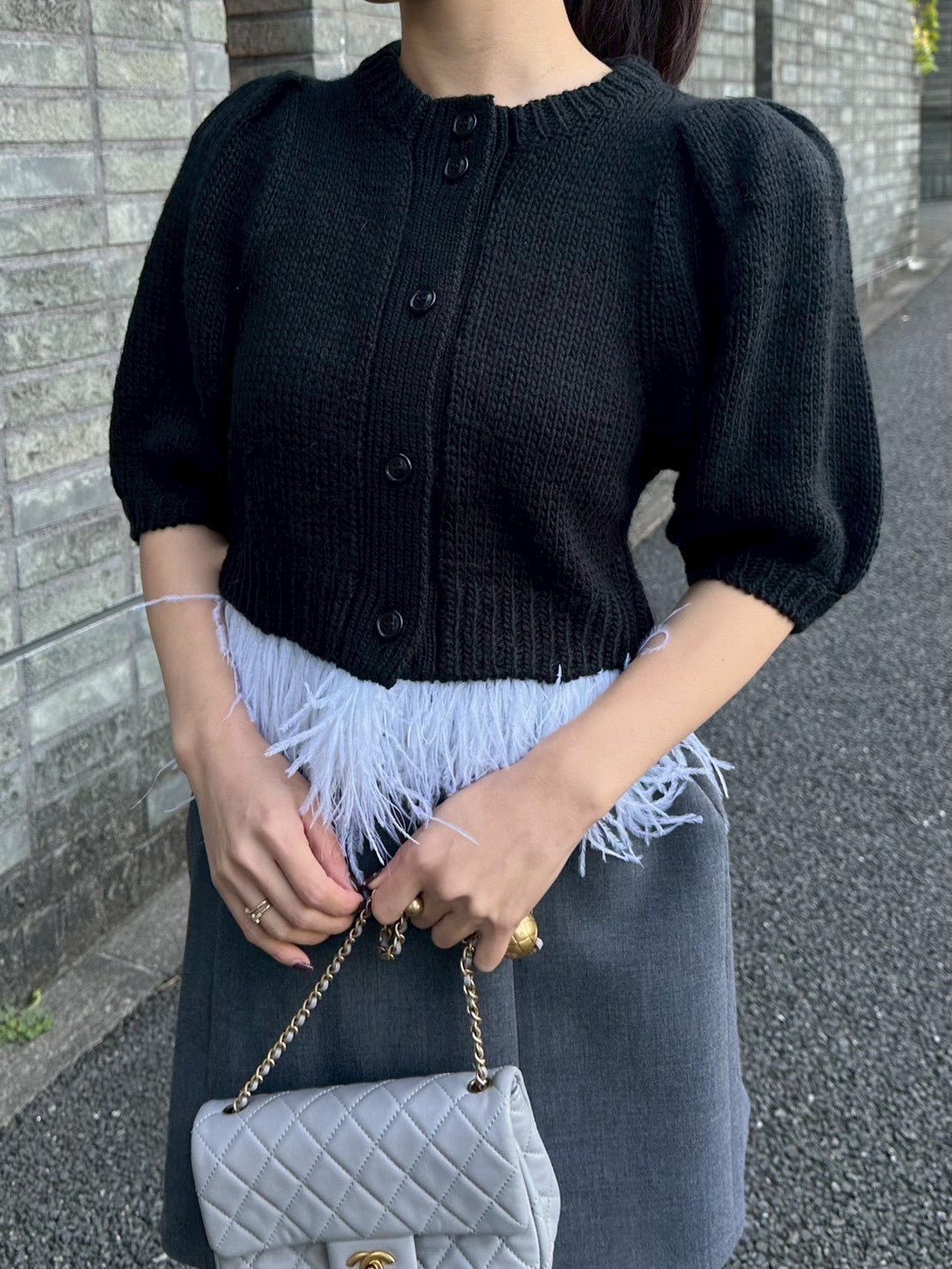 モデル身長：162㎝ / サイズ：0