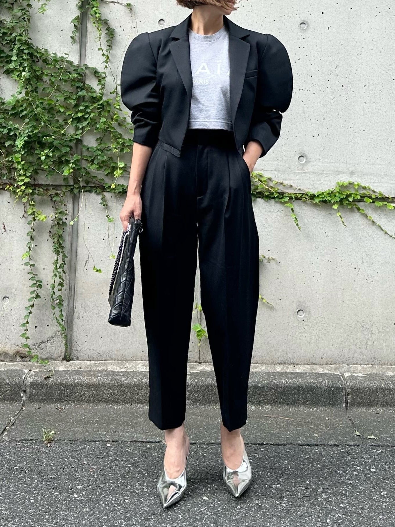 モデル身長：157.5㎝ / サイズ：0