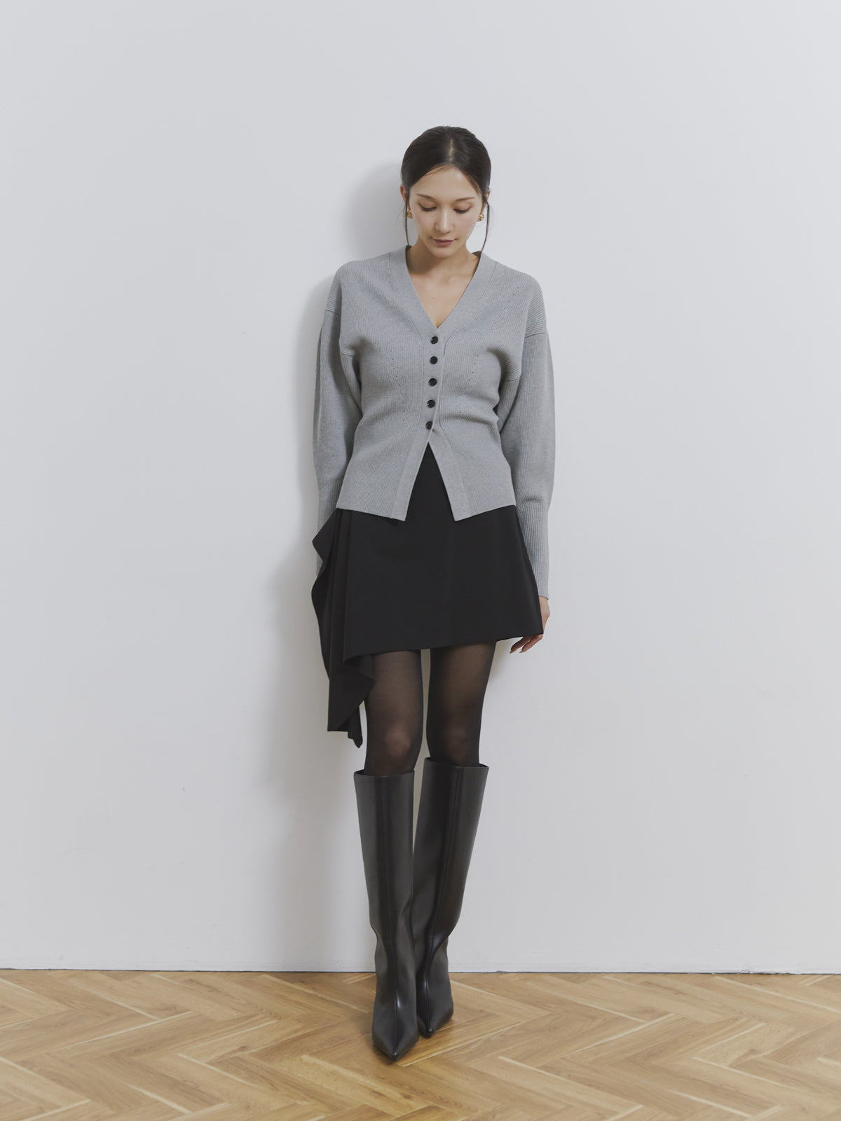 ニットカーディガン Aimy