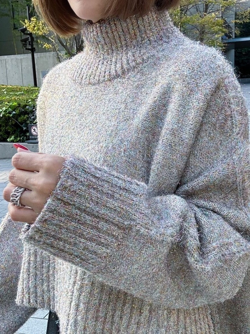 ラメショートニットプルオーバー Aurore｜Cygne(シーニュ) 公式サイト