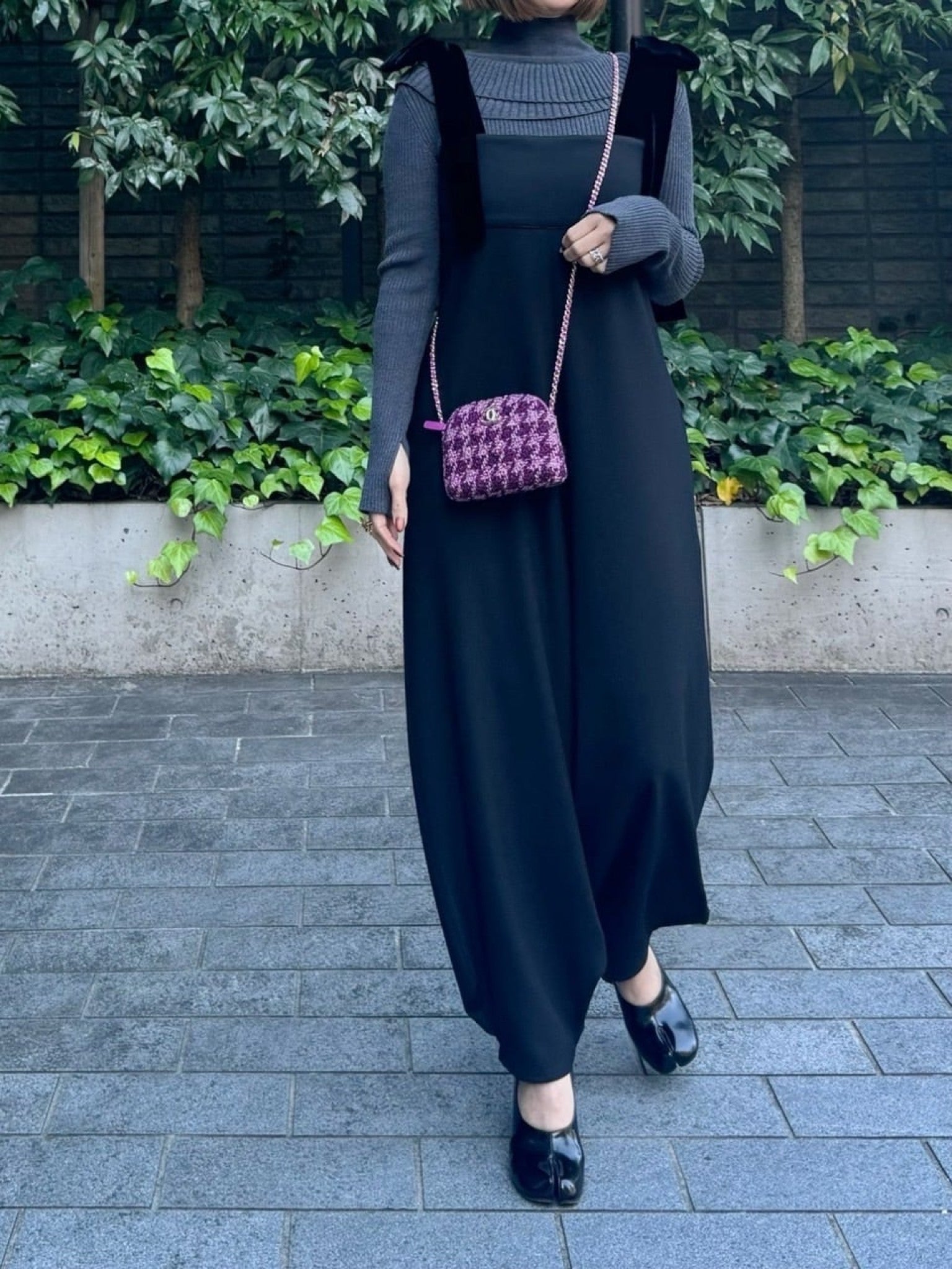 モデル身長：157.5㎝ / サイズ：0