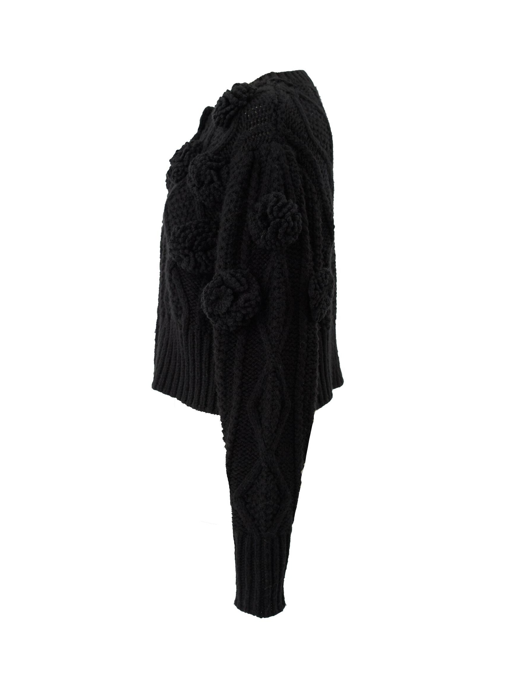 フラワーモチーフカーディガン Rose